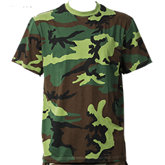 tactical camouflage t-shirt