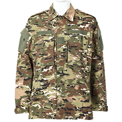 BDU military uniform